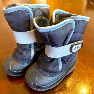 Kamik toddler snow boots size 5